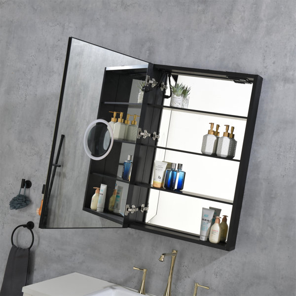 Ivy Bronx Lanxi 24'' W 36'' H Frameless Medicine Mirror Wayfair
